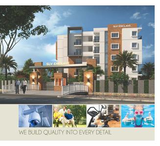 Image of 1120 Sq.ft 2 BHK Apartment / Flat for sale in SLV Enclave, K R Puram, Bengaluru for Rs. 8400000