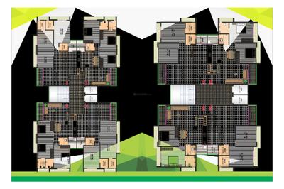 Image of 1440 Sq.ft 2 BHK Apartment / Flat for sale in Maruti Auckland Hills, Hanspura, Ahmedabad for Rs. 5000000