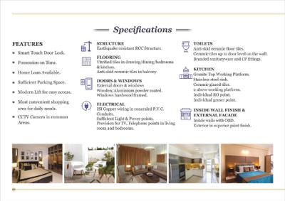 Image of 1250 Sq.ft 2 BHK Apartment / Flat for sale in Antalya Heights Phase 2, Noida Extension, Greater Noida for Rs. 5300000