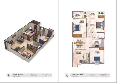 Image of 800 Sq.ft 2 BHK Apartment / Flat for sale in Ved Heights 18, Dholai, Jaipur for Rs. 4200000