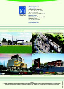Image of 1325 Sq.ft 3 BHK Apartment / Flat for sale in TDI Spring Leaf, Sector 118, Mohali for Rs. 7800000