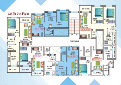 Image of 600 Sq.ft 1 BHK Apartment / Flat for sale in Shree Ekdant Enclave, Dombivli East, Thane for Rs. 4699000