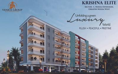 Image of 1480 Sq.ft 3 BHK Apartment / Flat for sale in Venice Krishna Elite, Noida Extension, Greater Noida for Rs. 5960000