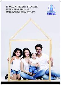 Image of 550 Sq.ft 1 BHK Apartment / Flat for sale in Crystal, Bhandup West, Mumbai for Rs. 9110000