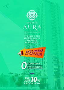 Image of 720 Sq.ft 2 BHK Apartment / Flat for sale in Shree Samarth Aura Phase 1, Bhandup West, Mumbai for Rs. 10800000