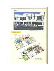 Image of 1650 Sq.ft 3 BHK Duplex for sale in Swastik Crystal Green, Bagli Village, Bhopal for Rs. 8000000