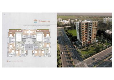 Image of 5700 Sq.ft 5 BHK Apartment / Flat for sale in Well Waves The Monolith, Bhimrad, Surat for Rs. 30000000