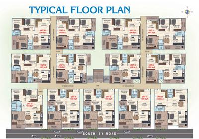 Image of 1130 Sq.ft 2 BHK Apartment / Flat for sale in Urban Divine, Subramanyapura, Bengaluru for Rs. 8100000