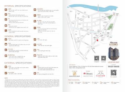 Image of 1238 Sq.ft 2 BHK Apartment / Flat for sale in Shyam Elegance, Jahangir Pura, Surat for Rs. 4551000