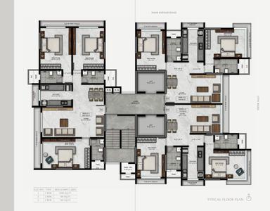 Image of 920 Sq.ft 2 BHK Apartment / Flat for sale in Rishabraj Blue Lotus, Khar West, Mumbai for Rs. 39900000