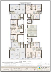 Image of 1350 Sq.ft 2 BHK Apartment / Flat for sale in Vishv Eleanor, Nerul, Navi Mumbai for Rs. 25000000