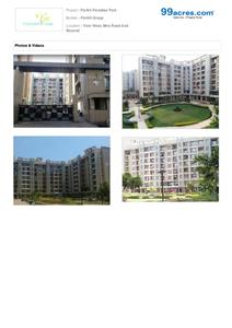 Image of 900 Sq.ft 2 BHK Apartment / Flat for sale in Parikh Paradise Tower, Virar West, Virar for Rs. 6800000