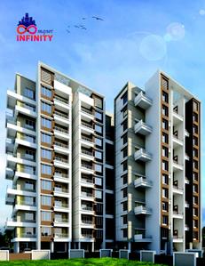 Image of 1000 Sq.ft 2 BHK Apartment / Flat for sale in Mayuri Infinity, Handewadi, Pune for Rs. 5500000