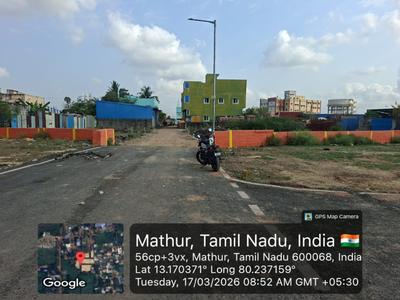 Image of 800 Sq.ft Residential Plot / Land for sale in AVM Metro City, Mathur, Mathavaram, Chennai for Rs. 5040000