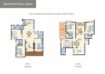 Image of 1120 Sq.ft 2 BHK Apartment / Flat for sale in Umiya Sundance Apartments, Sancoale, Goa for Rs. 13300000