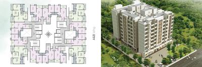 Image of 1680 Sq.ft 2 BHK Apartment / Flat for sale in Wakadkar Aster Park, Jambhe, Pune for Rs. 9100000