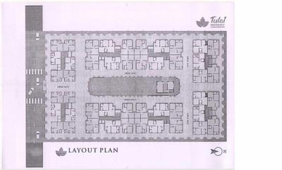 Image of 1208 Sq.ft 2 BHK Apartment / Flat for sale in Ample Tulsi Residency, Nava Naroda, Ahmedabad for Rs. 3700000