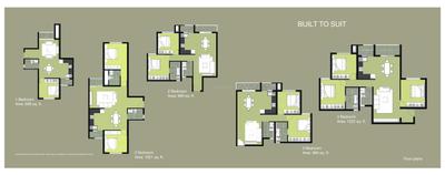 Image of 688 Sq.ft 1 BHK Apartment / Flat for sale in Nitesh Hyde Park Phase II, Hulimavu, Bengaluru for Rs. 5800000