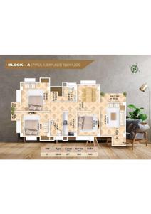 Image of 1033 Sq.ft 3 BHK Apartment / Flat for sale in MP Palacia Majestica, Bagharbari, Guwahati for Rs. 6435000