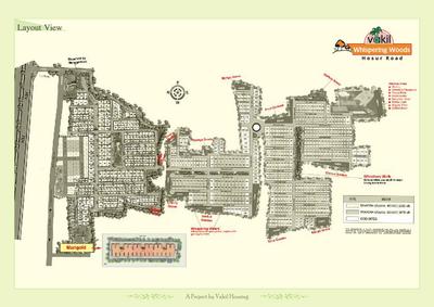 Image of 910 Sq.ft 2 BHK Apartment / Flat for sale in Vakil Marigold, Iggalur, Bengaluru for Rs. 5000000