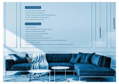 Image of 950 Sq.ft 2 BHK Apartment / Flat for sale in K Raheja Sterling Tower 2, Mohammed Wadi, Pune for Rs. 8500000
