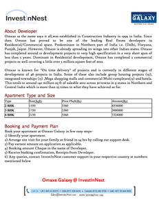 Omaxe Galaxy Brochure 7