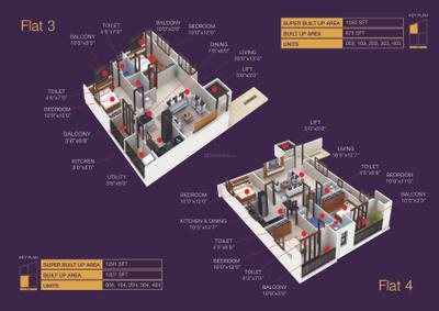 Image of 1200 Sq.ft 3 BHK Apartment / Flat for sale in Sree Reddy Ihitha, Marathahalli, Bengaluru for Rs. 12104000