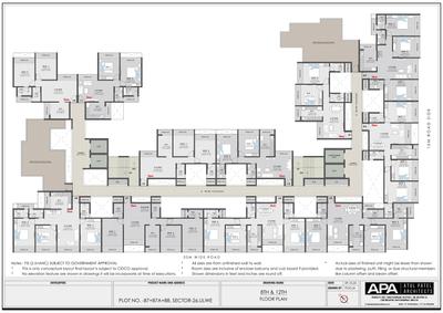 Image of 1200 Sq.ft 2 BHK Apartment / Flat for sale in Shivam Tulip Kingdom, Ulwe, Navi Mumbai for Rs. 12000000