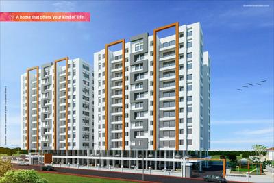 Image of 600 Sq.ft 1 BHK Apartment / Flat for sale in Bhandari BA Iris, Wagholi, Pune for Rs. 4300000