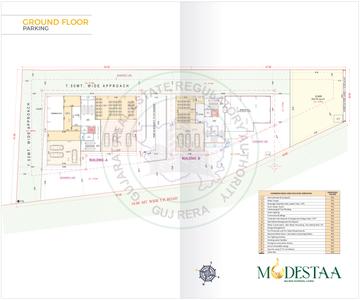 Image of 3006 Sq.ft 3 BHK Apartment / Flat for sale in Millionairee Modestaa, Bharthana, Surat for Rs. 19500000