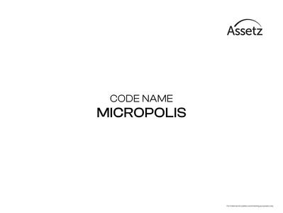 MICROPOLIS Brochure 1