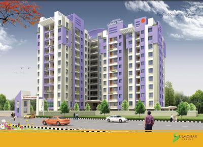 Image of 890 Sq.ft 2 BHK Apartment / Flat for sale in Saakaar Gulmohar Greens, Jamsaut, Patna for Rs. 8800000