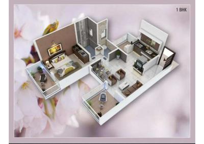 Image of 685 Sq.ft 2 BHK Apartment / Flat for sale in Shinde And Patil Ranjai, Shivane, Pune for Rs. 6000000