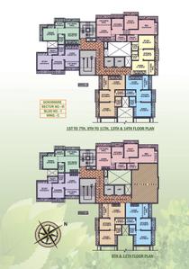 Image of 975 Sq.ft 2 BHK Apartment / Flat for sale in Shakti Galaxy Heights, Vasai East, Vasai for Rs. 5885000