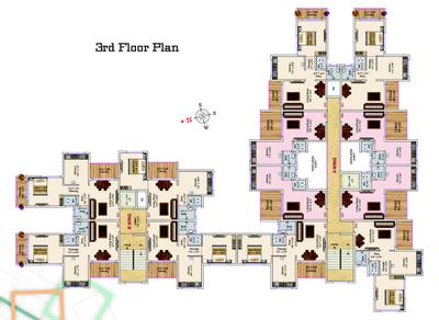 Image of 650 Sq.ft 1 BHK Apartment / Flat for sale in Anant Sakshi, Panvel, Navi Mumbai for Rs. 5500000