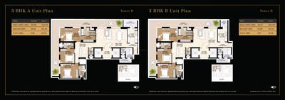 Image of 2300 Sq.ft 3 BHK Apartment / Flat for sale in Mahindra Luminare Phase 3 Tower B, Sector 59, Gurgaon for Rs. 80000000
