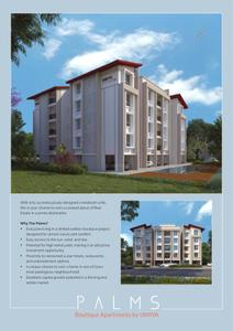 Image of 905 Sq.ft 2 BHK Apartment / Flat for sale in Palms By Umiya, Candolim, Goa for Rs. 20000000