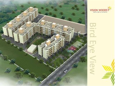 Image of 639 Sq.ft 2 BHK Apartment / Flat for sale in Siddhivinayak Vision Woods 1, Jambhul, Pune for Rs. 2090000