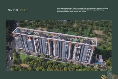 Image of 1568 Sq.ft 3 BHK Apartment / Flat for sale in Kuber Antonia D Wing, Wakad, Pune for Rs. 9400000