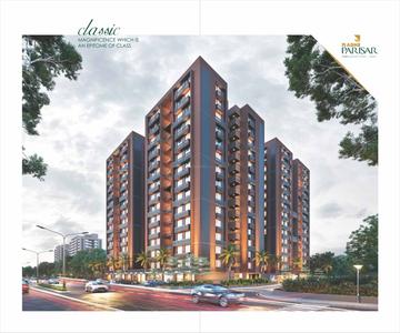 Image of 1728 Sq.ft 3 BHK Apartment / Flat for sale in Shree Hari Radhe Parisar, Hathijan, Ahmedabad for Rs. 5800000