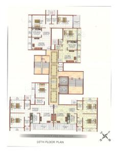 Image of 1115 Sq.ft 2 BHK Apartment / Flat for sale in Aditya Group Dream Paradise, Ulwe, Navi Mumbai for Rs. 11500000