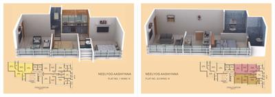 Image of 700 Sq.ft 2 BHK Apartment / Flat for sale in Neelyog Aashiyana, Kandivali West, Mumbai for Rs. 14500000