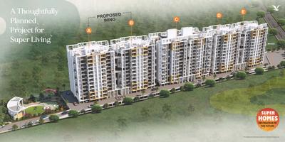 Image of 1275 Sq.ft 3 BHK Apartment / Flat for sale in Mohisha The Skylark, Ravet, Pune for Rs. 8000000