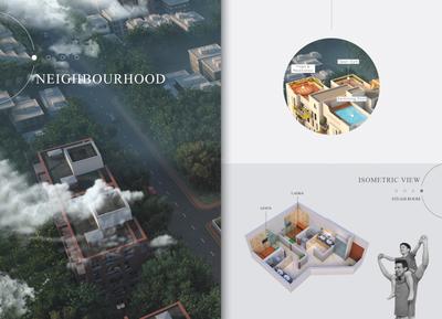 Image of 1321 Sq.ft 3 BHK Apartment / Flat for sale in Shri Ganpati Solitaire, Tukitoli, Ranchi for Rs. 7775000