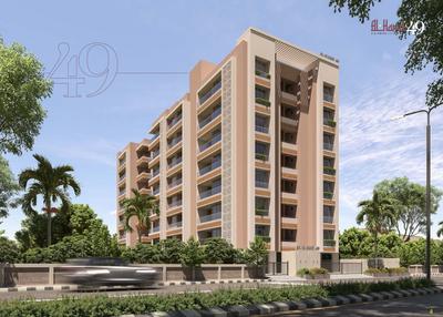 Image of 1881 Sq.ft 3 BHK Apartment / Flat for sale in Al Hamd 49, Sarkhej, Ahmedabad for Rs. 10000000
