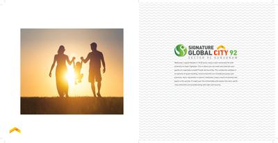 Image of 1190 Sq.ft 3 BHK Builder Floor for sale in Signature Global City 92 Phase 1, Sector 92, Gurgaon for Rs. 12500000
