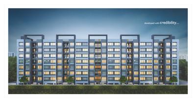 Image of 1150 Sq.ft 2 BHK Apartment / Flat for sale in Zillion Sparsh, Tarsali, Vadodara for Rs. 3800000