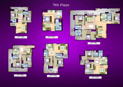 Image of 1400 Sq.ft 2 BHK Apartment / Flat for sale in Premium Kings Residency, Rajpur, Dehradun for Rs. 16200000
