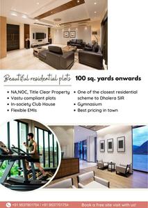 Image of 173 Sq.ft Residential Plot / Land for sale in Gruh Upvan Residency, Dholera, Ahmedabad for Rs. 1730000