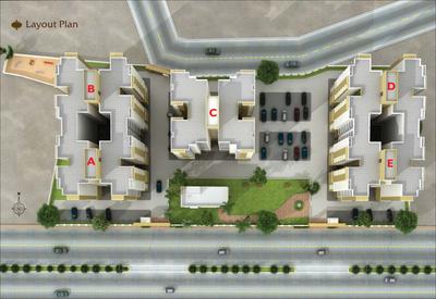 Image of 850 Sq.ft 2 BHK Builder Floor for sale in Royal Gold, Waghodia Road, Vadodara for Rs. 3300000